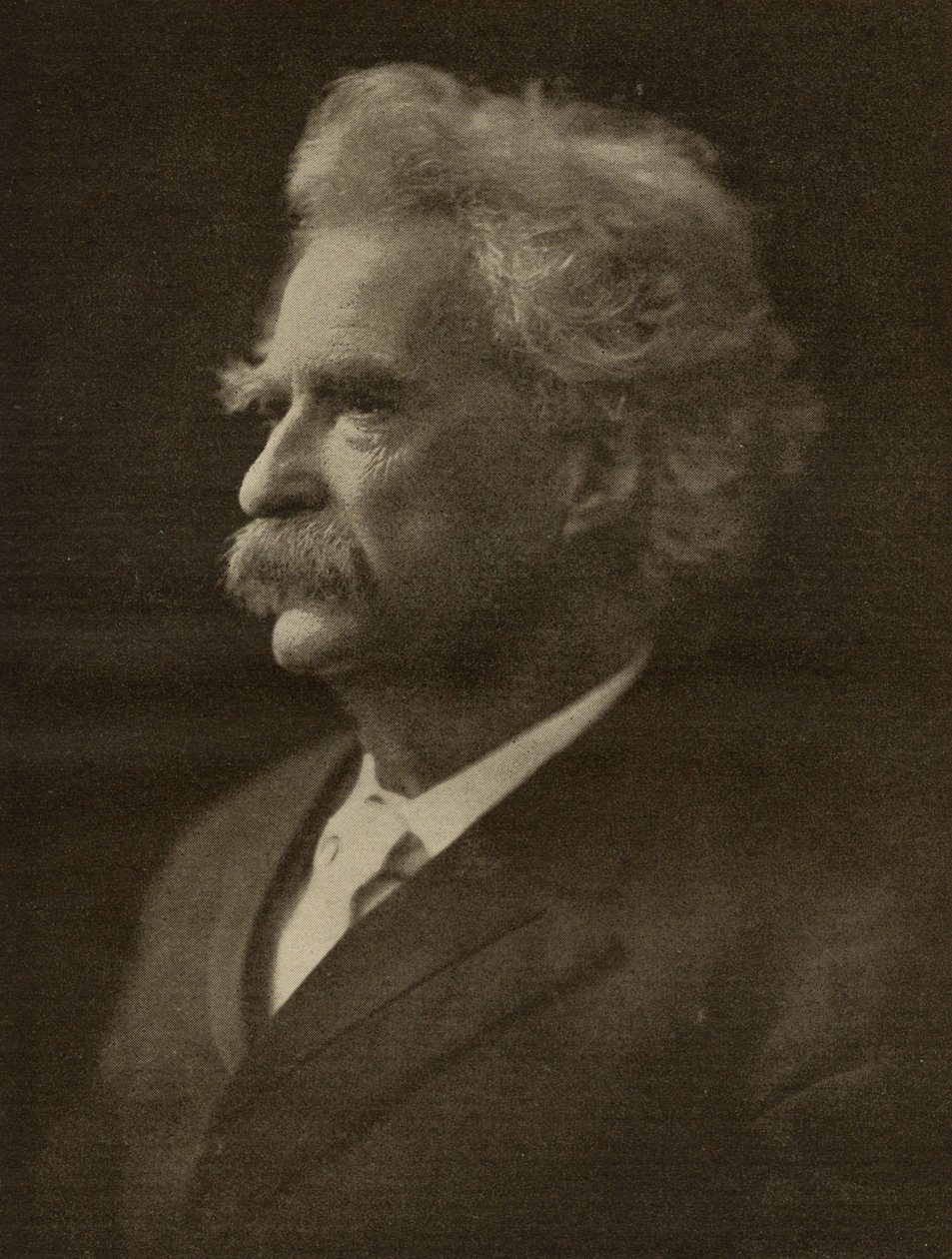 Mark Twain by American School