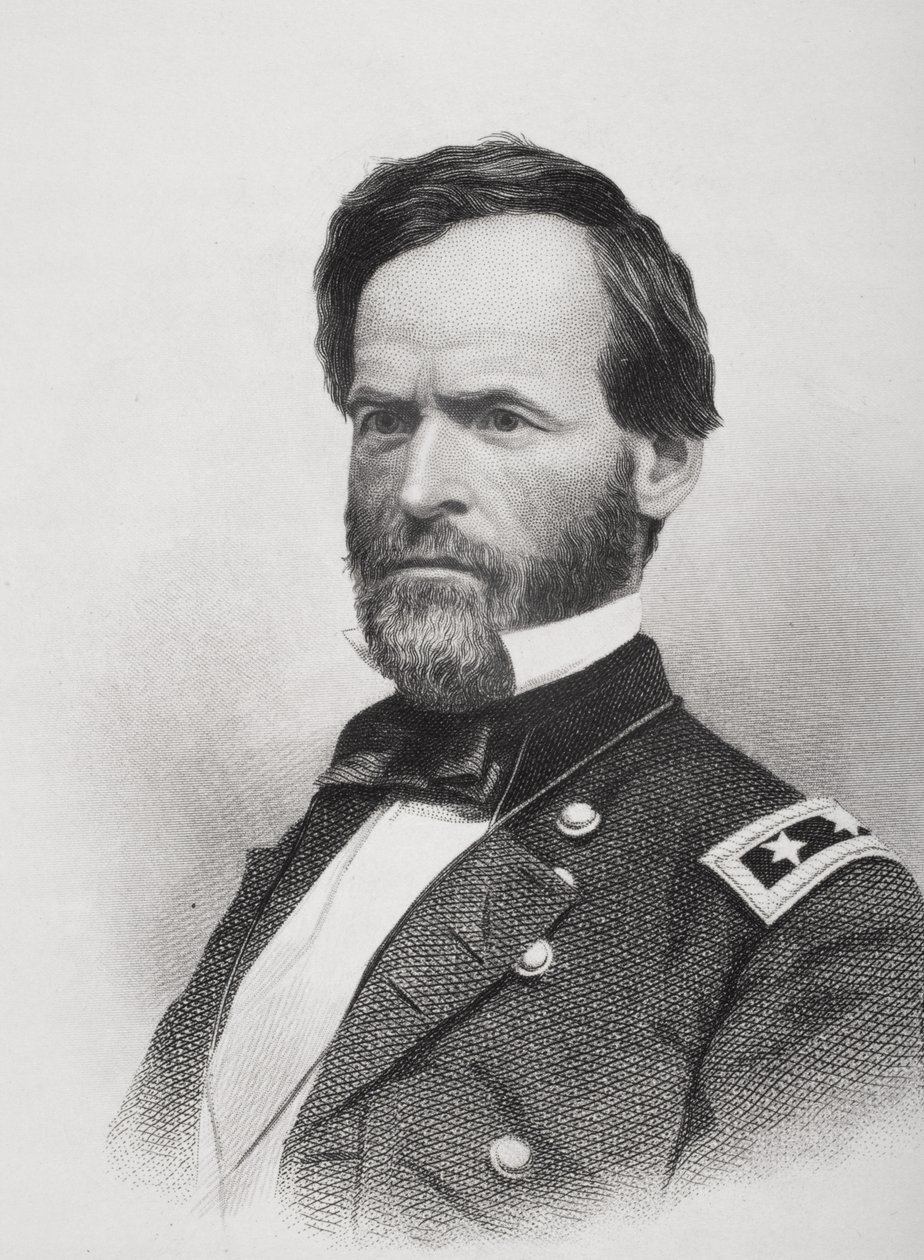 Portrait of General William Tecumseh Sherman by American School