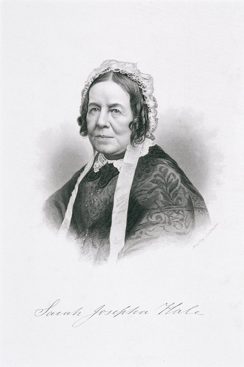 Portrait of Sarah Josepha Hale by American School