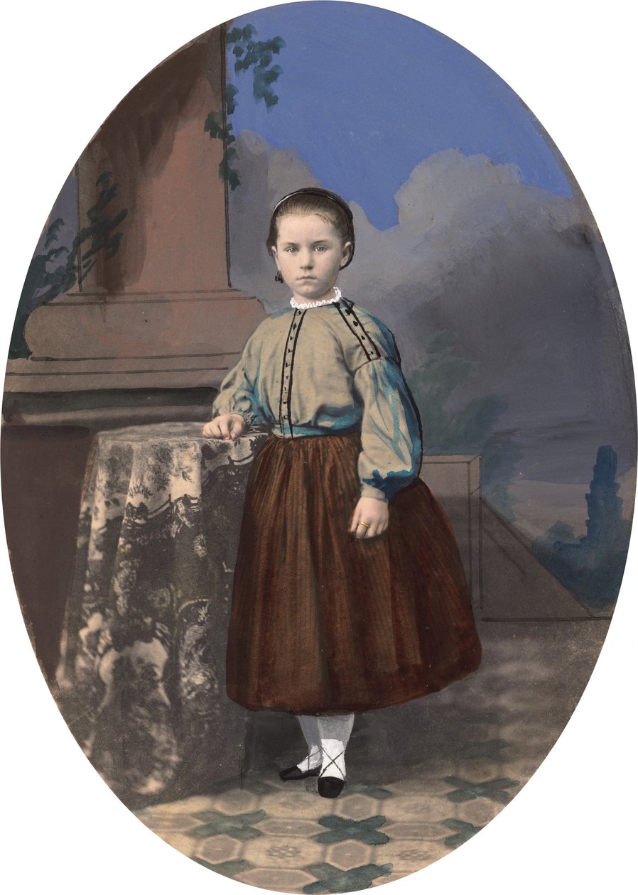Portrait of a Girl by American 19th Century