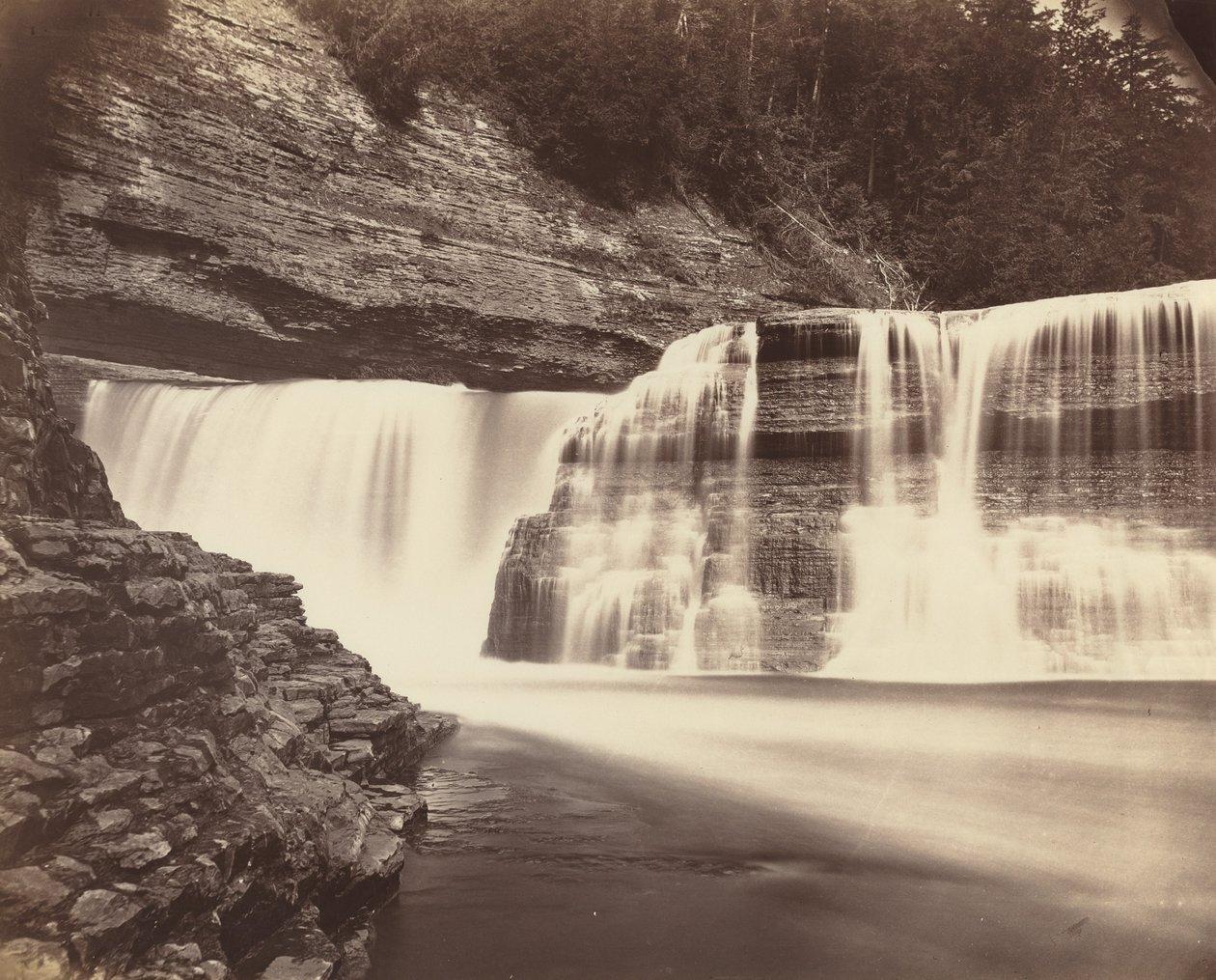 Trenton Falls, New York by American 19th Century