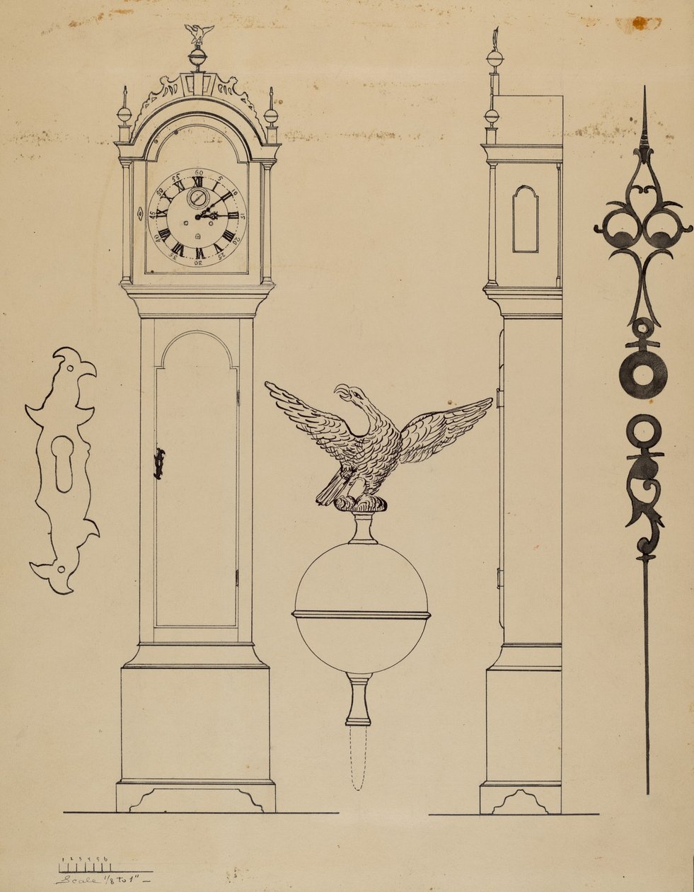 Clock by American 20th Century