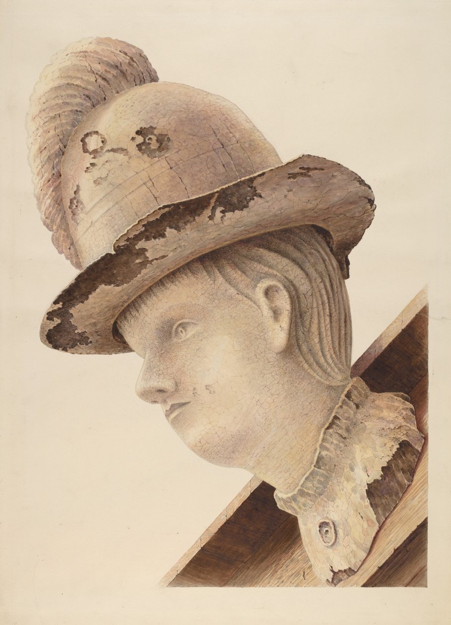 Figurehead from Schooner "Haroldine" by American 20th Century