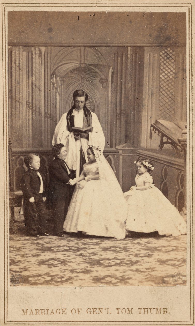 Marriage of General Tom Thumb by American Photographer