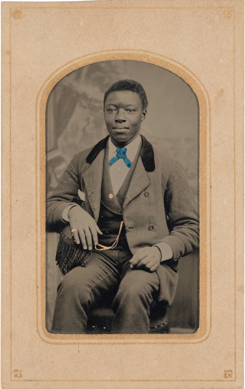 Portrait of a Man, c. 1880s by American Photographer