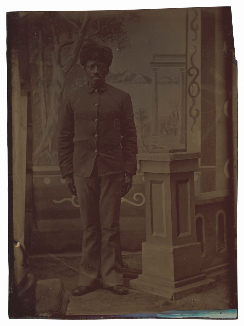 Portrait of a Soldier, c. 1880 by American Photographer