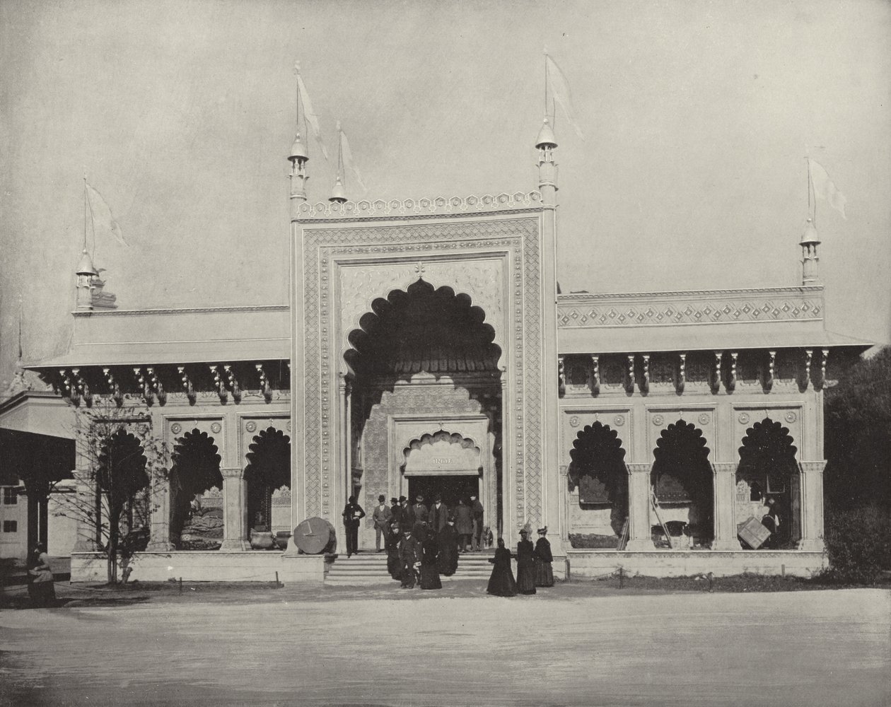 The East Indian Building by American Photographer