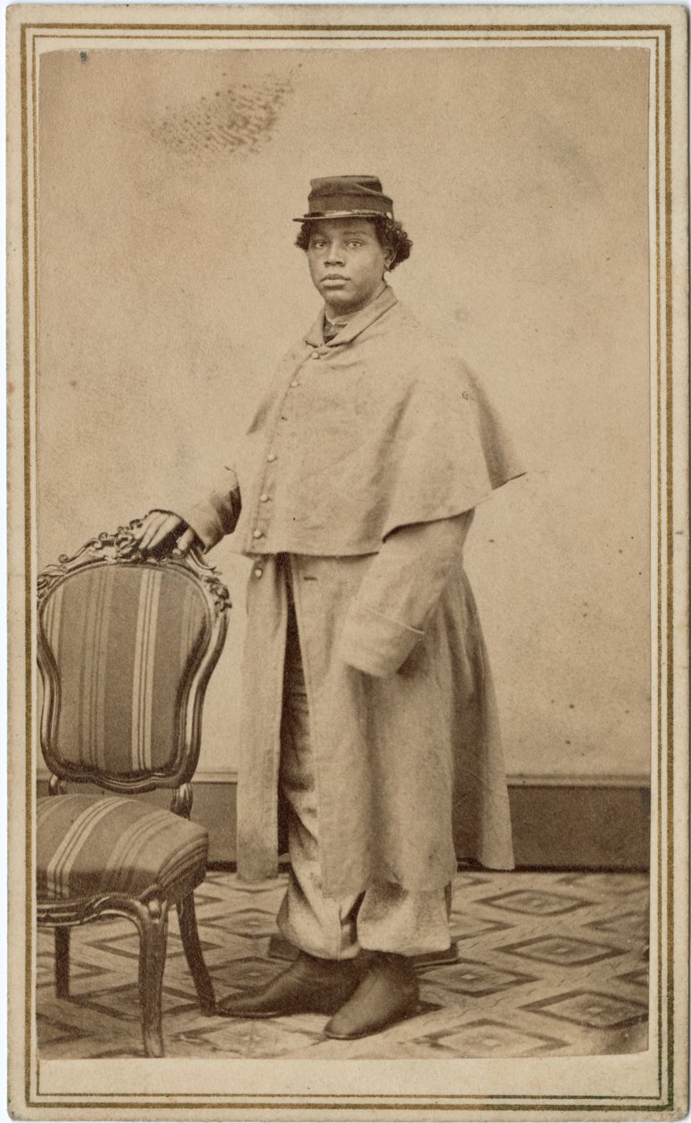Unidentified African American Woman in Uniform by American Photographer