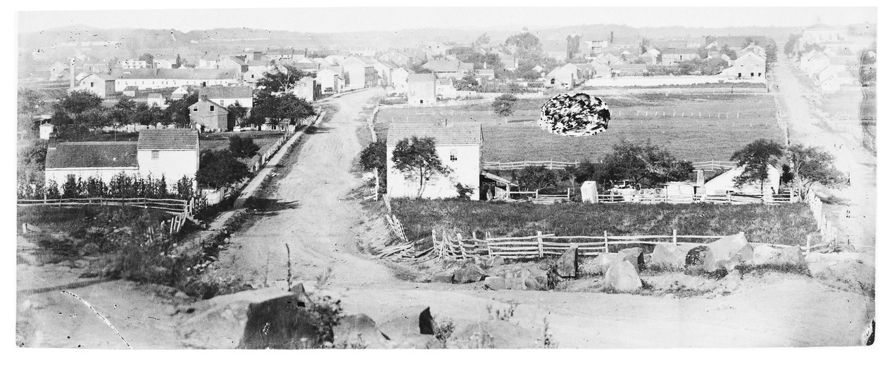 View of Gettysburg by American Photographer
