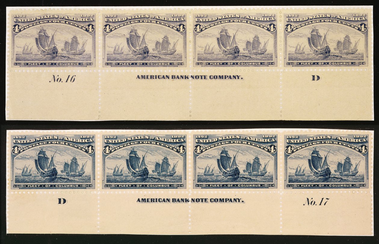 4-Cent Fleet of Columbus by American School