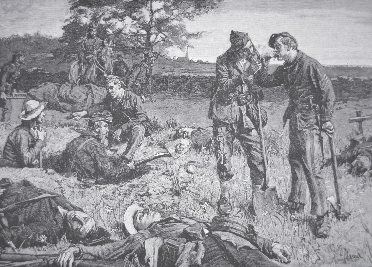 Between the Lines During a Truce by American School