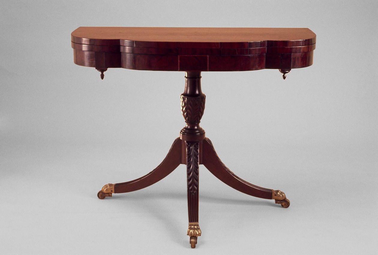 Card Table by American School