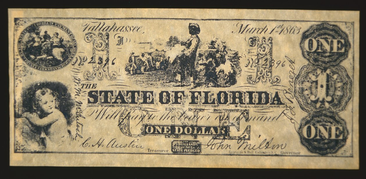 Confederate Paper Money by American School