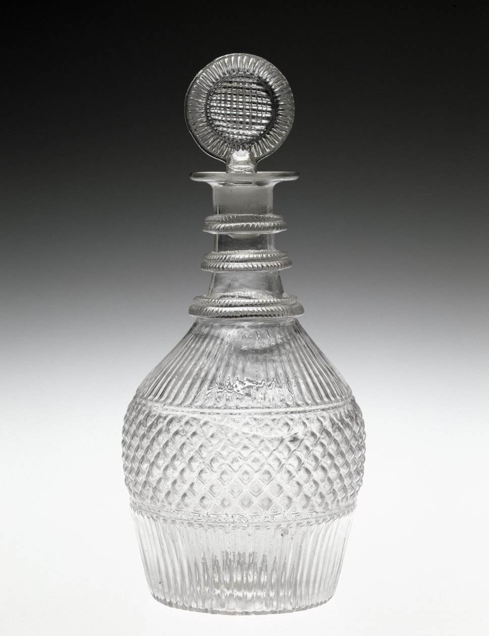 Decanter and Stopper by American School