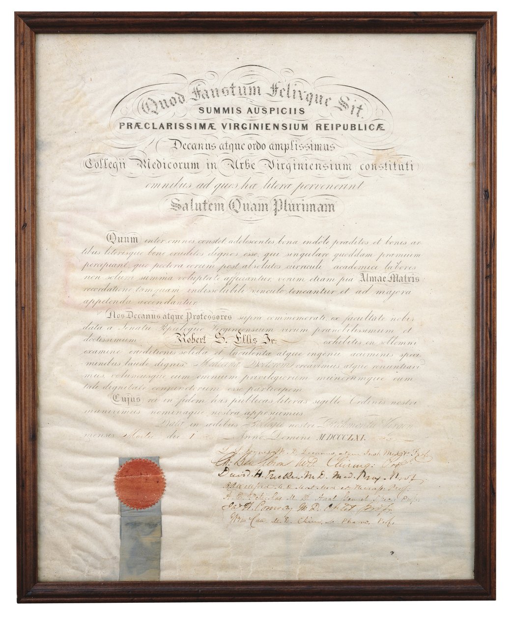 Diploma of Robert S. Ellis Jr. by American School