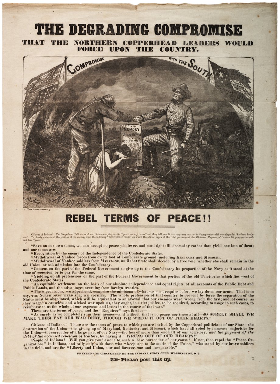 Election of 1864, 16th October 1864 by American School