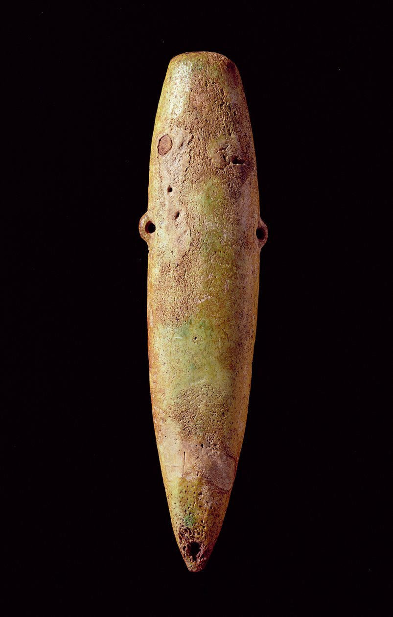 Fishing implement, Eskimo by American School