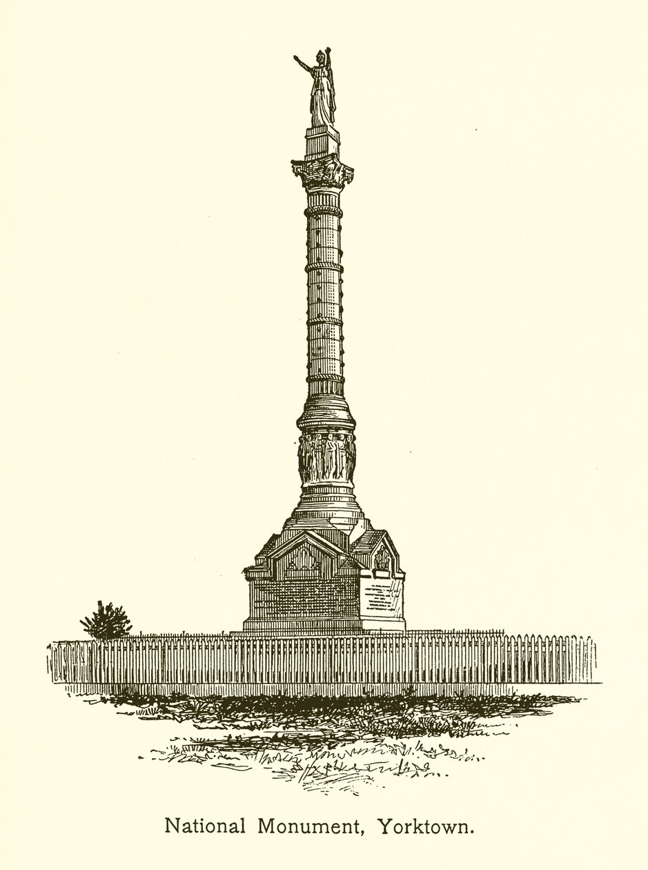 National Monument, Yorktown by American School