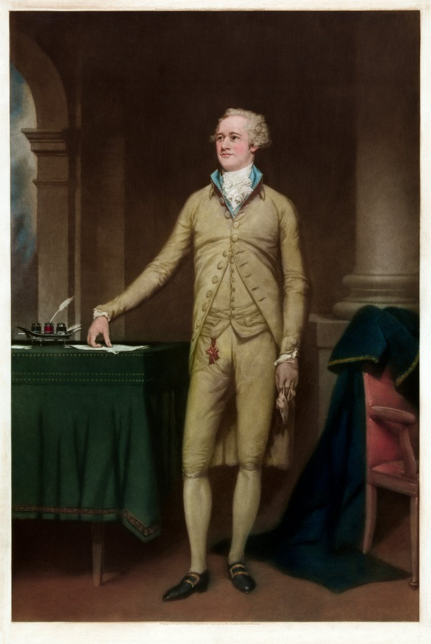 Portrait of Alexander Hamilton by American School