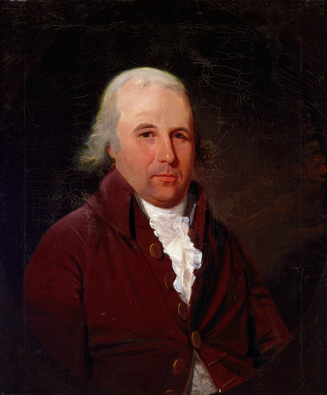 Portrait of David Poignand by American School