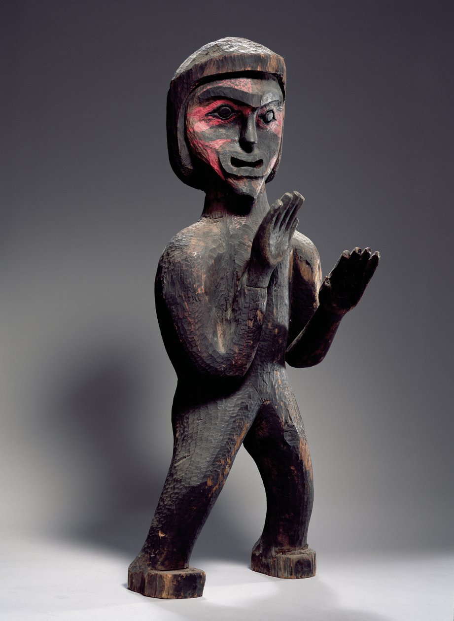 Potlatch figure by American School