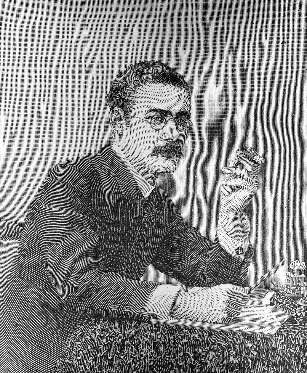 Rudyard Kipling by American School