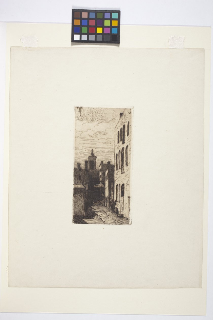 Street Scene by American School