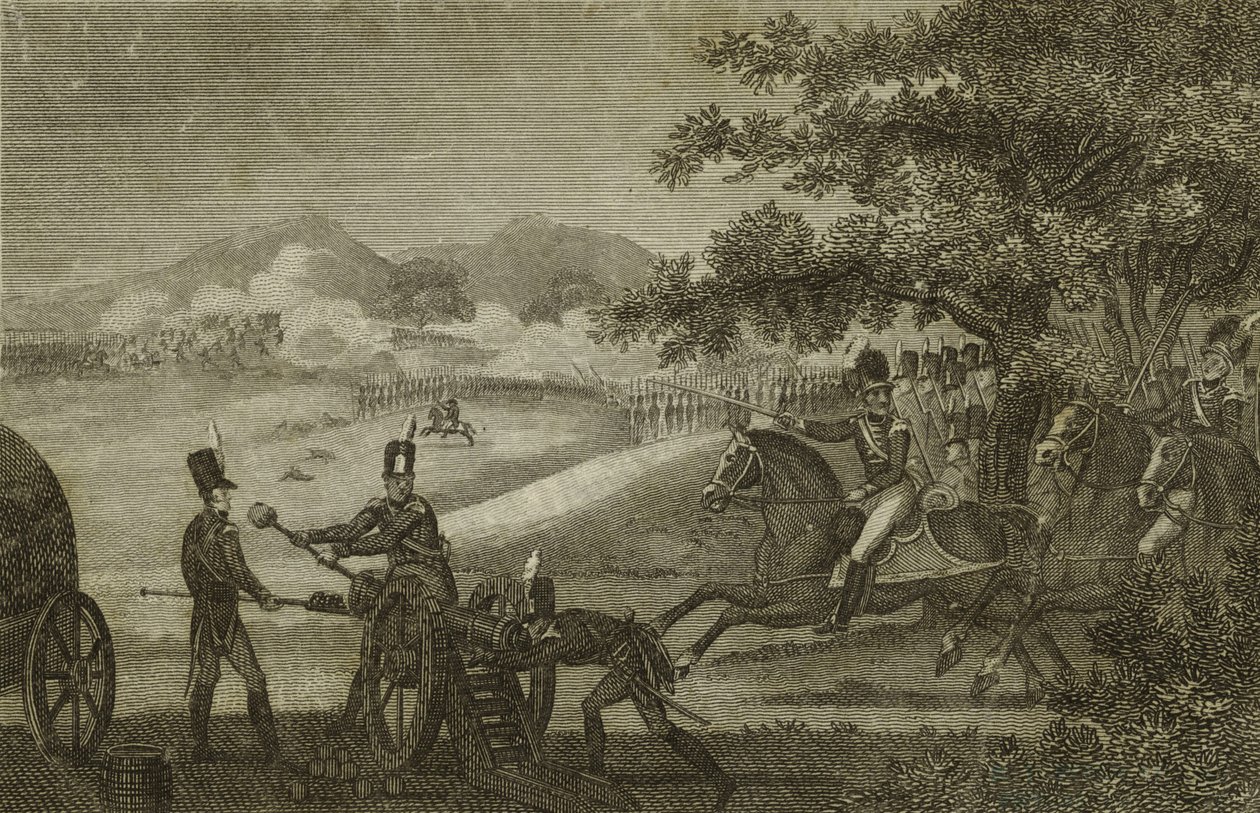 The Battle of Guilford by American School