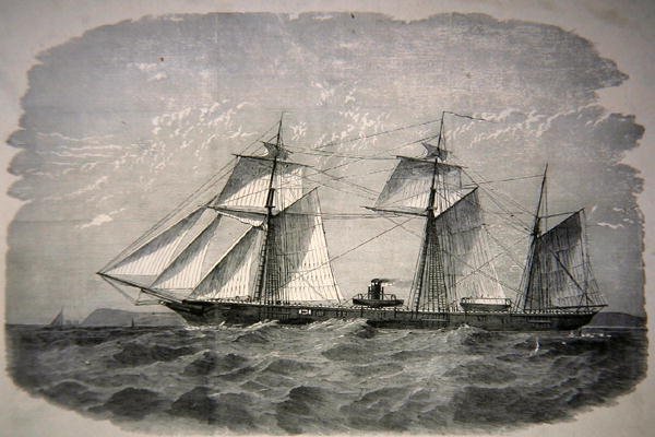 The Confederate privateer raider 