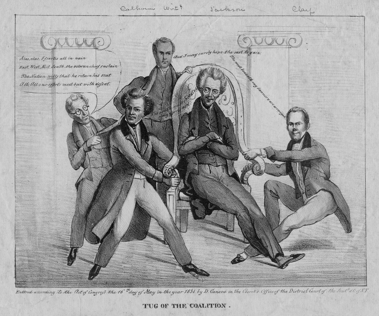 Tug of the coalition by American School