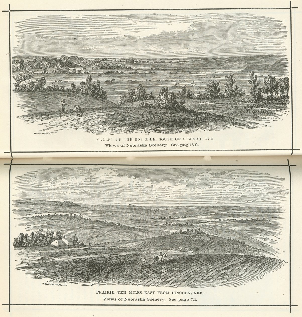 Views of Nebraska Scenery by American School
