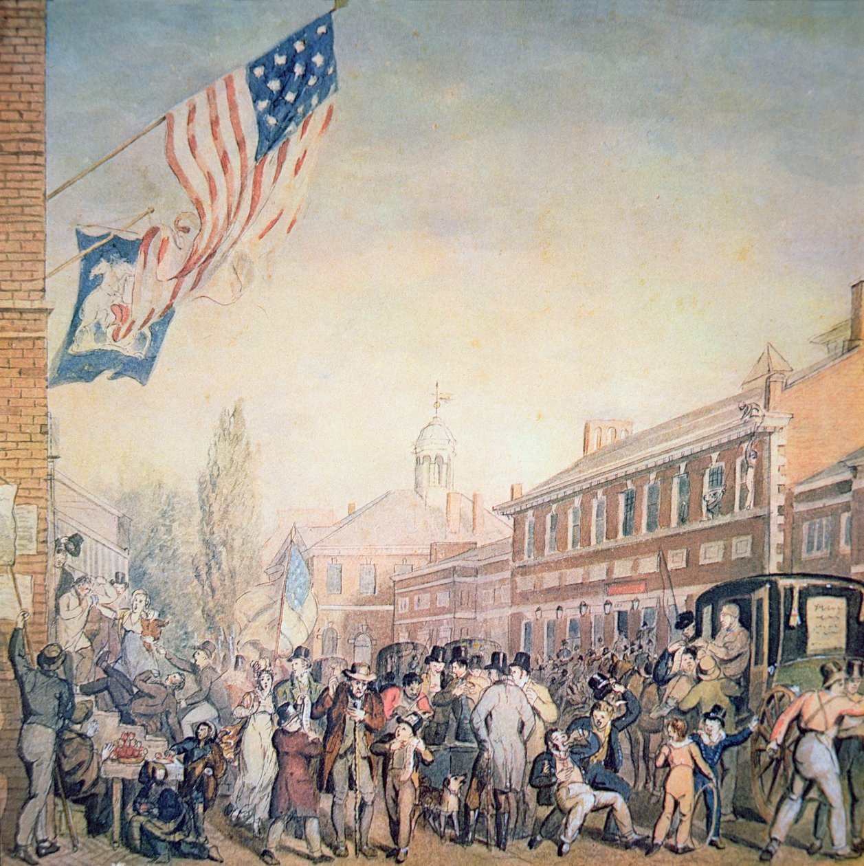 Voting in Philadelphia by American School