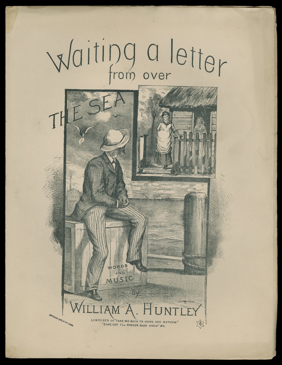 Waiting A Letter From Over The Sea by American School