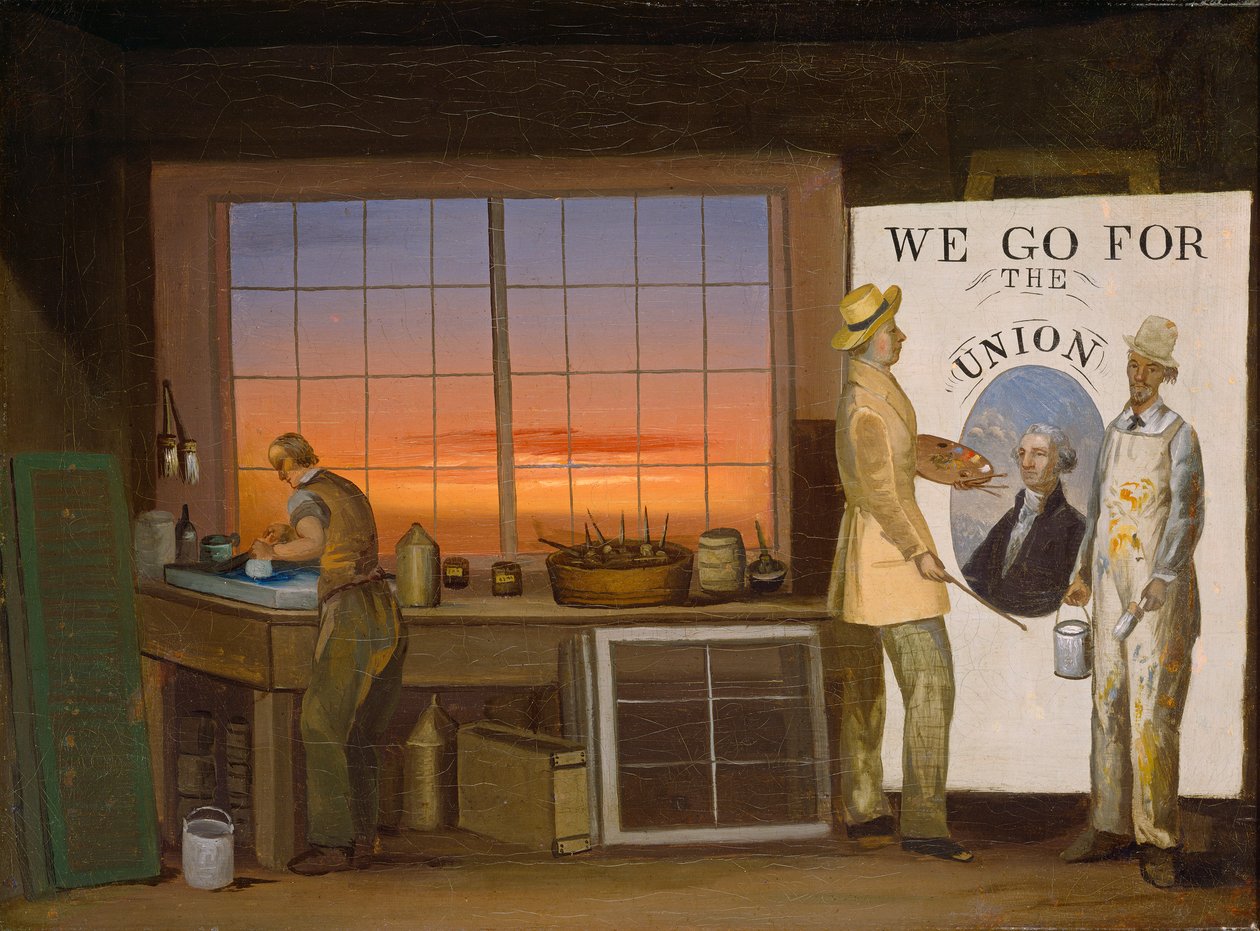 We Go for the Union, c.1840-1850 by American School