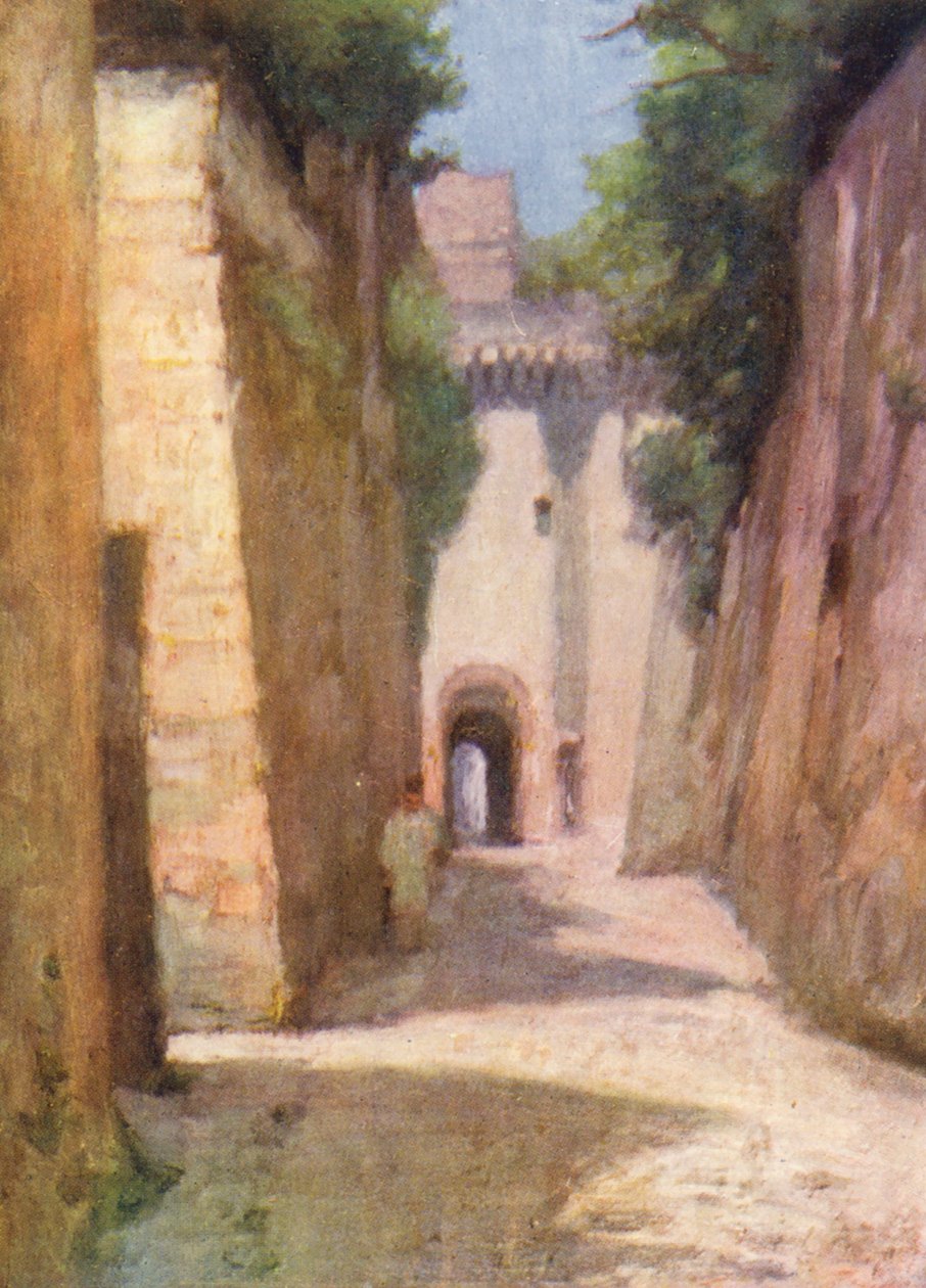 Rue Foulques Nerra, Loches by Amy B. Atkinson