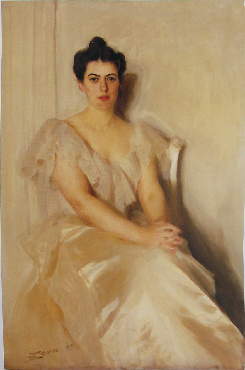 Mrs. Frances Cleveland by Anders Leonard Zorn