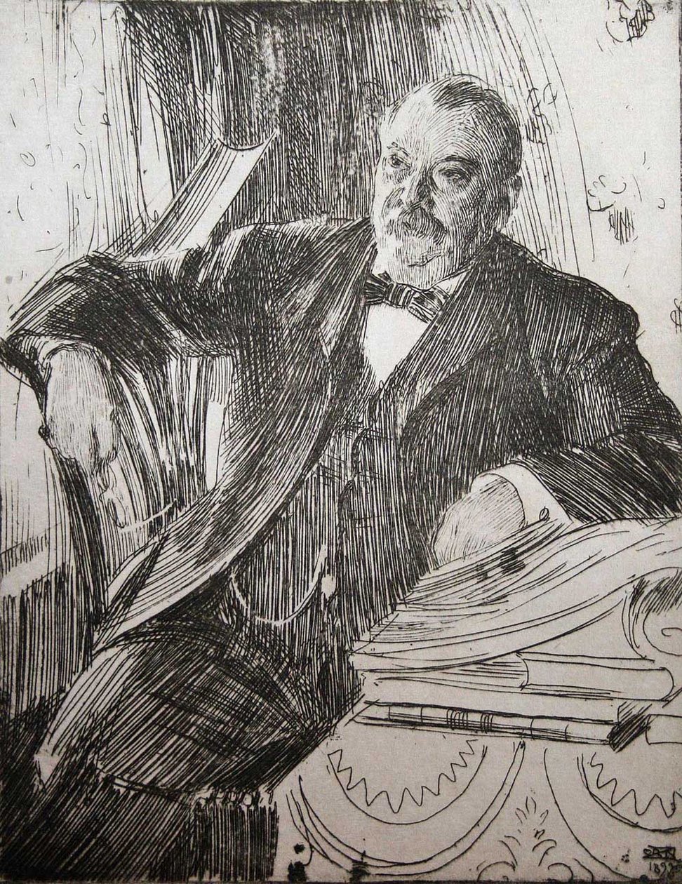 President Grover Cleveland by Anders Leonard Zorn