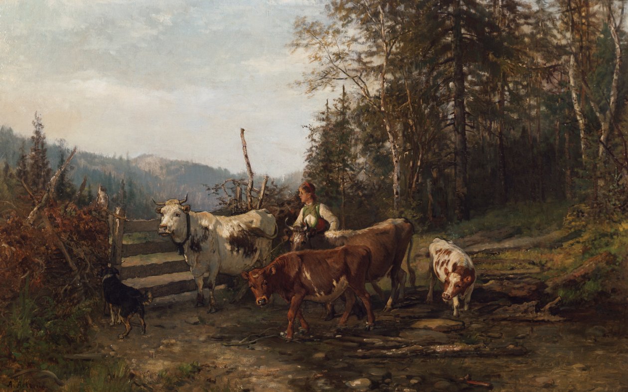 By the gate by Anders Askevold