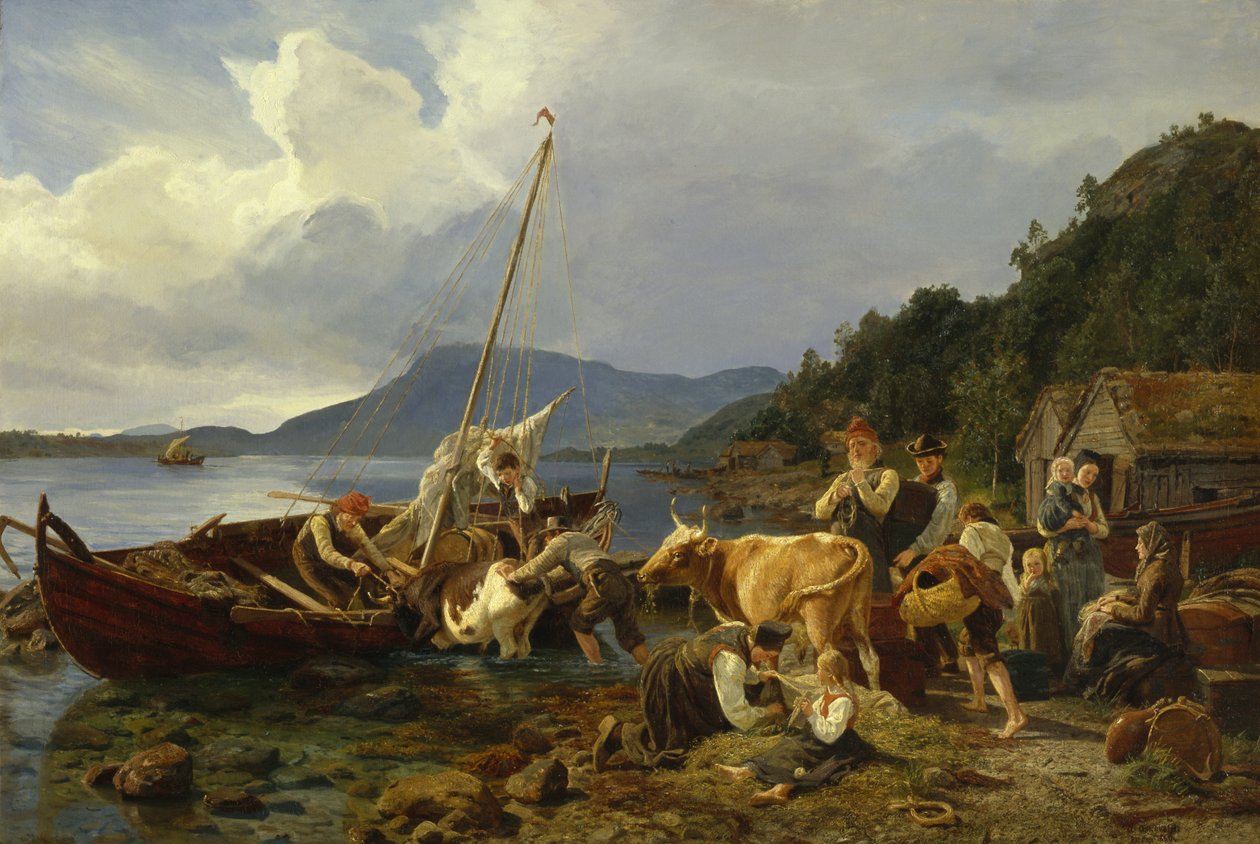 To the Summer Mountain Pasture by Anders Askevold