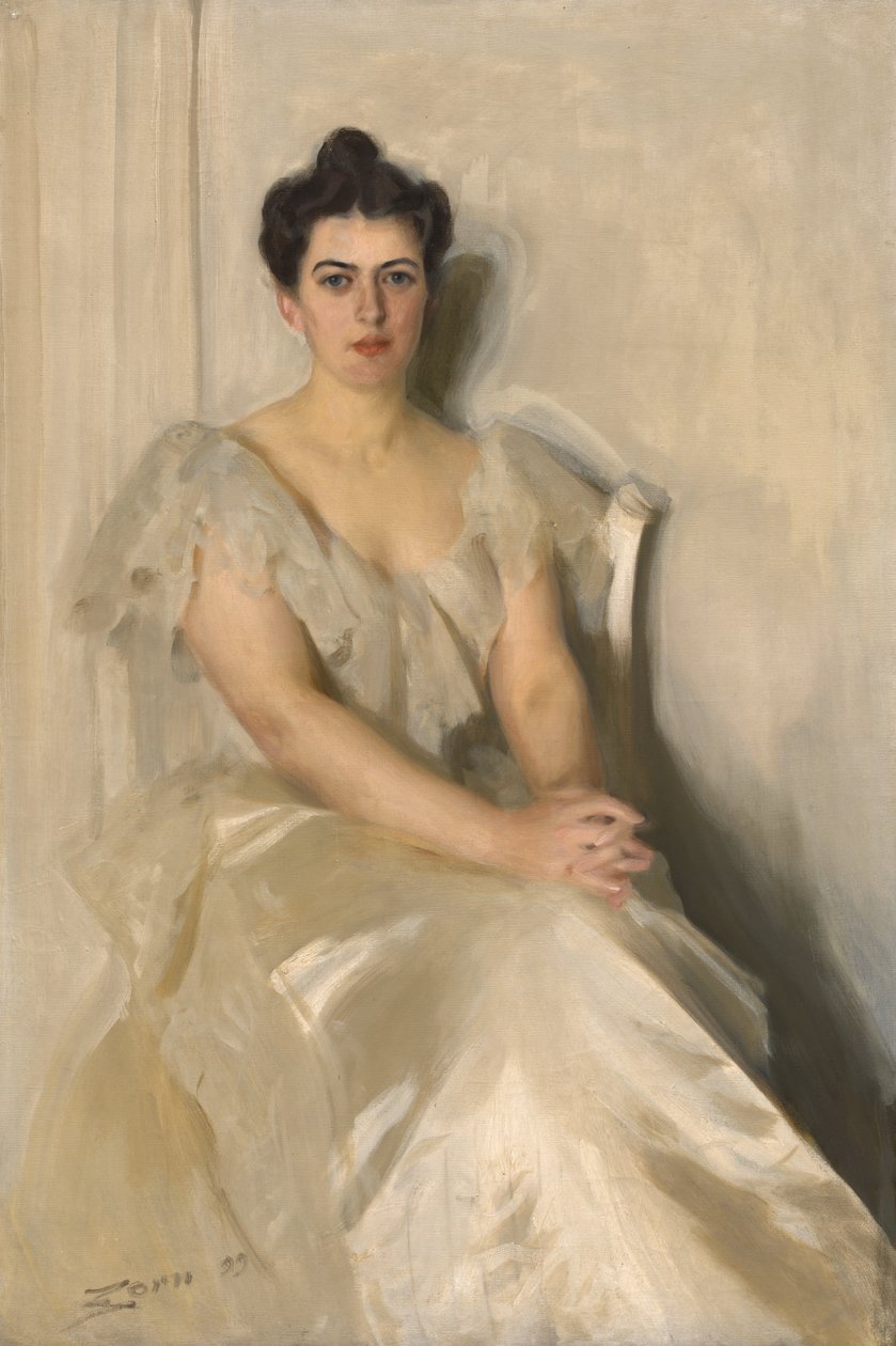Frances Folsom Cleveland by Anders Leonard Zorn