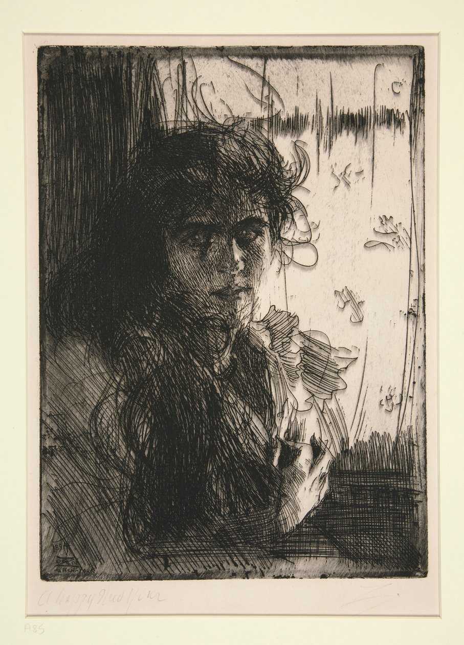 An Irish Girl or Annie by Anders Leonard Zorn