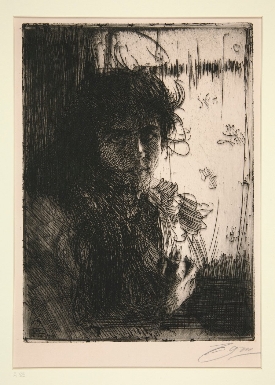 An Irish Girl or Annie by Anders Leonard Zorn
