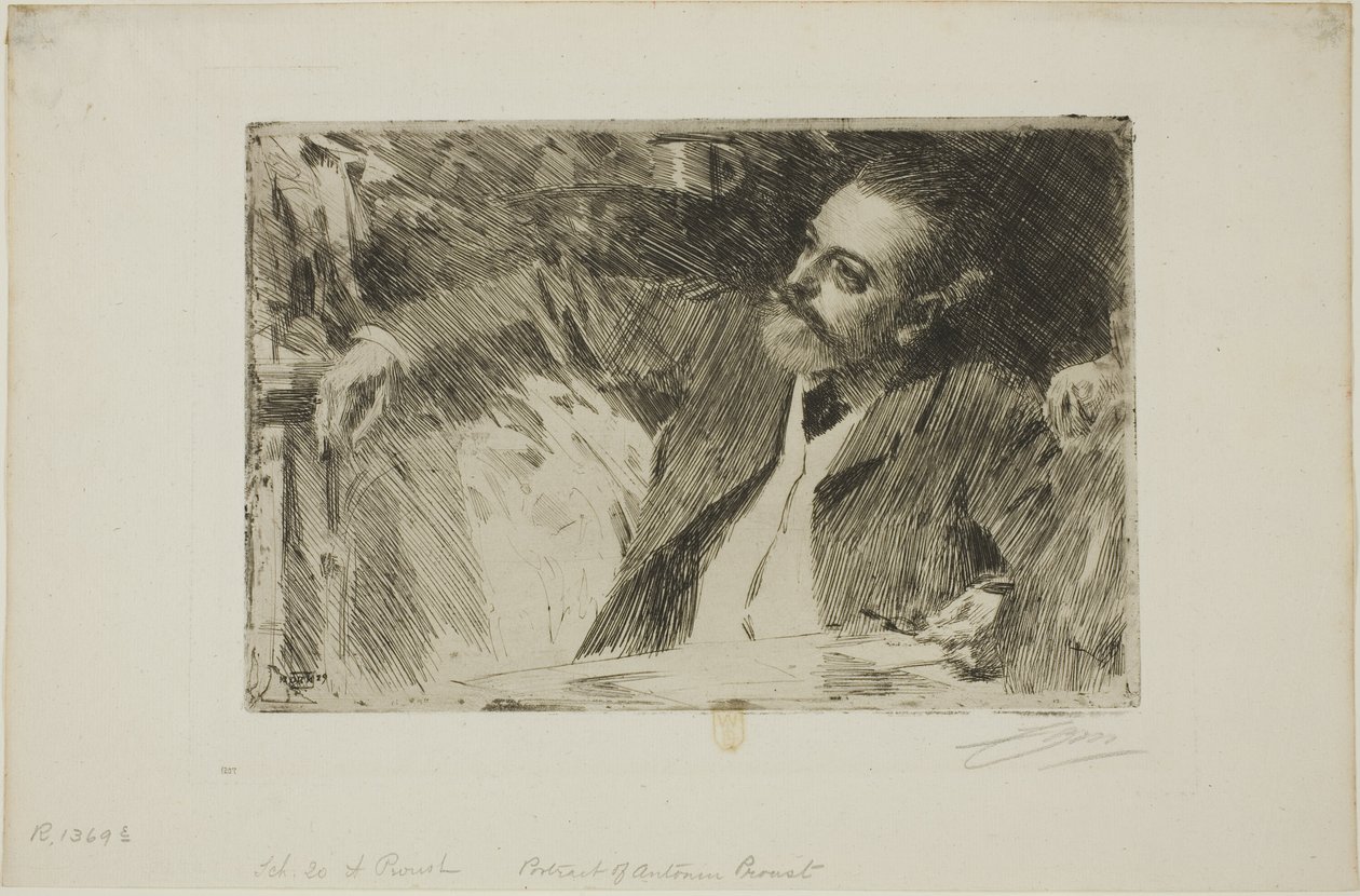 Antonin Proust by Anders Leonard Zorn