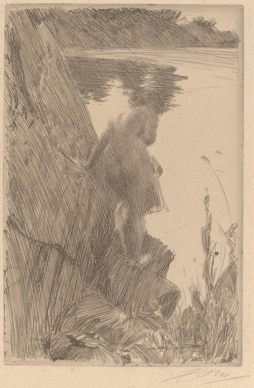 Bather III by Anders Leonard Zorn