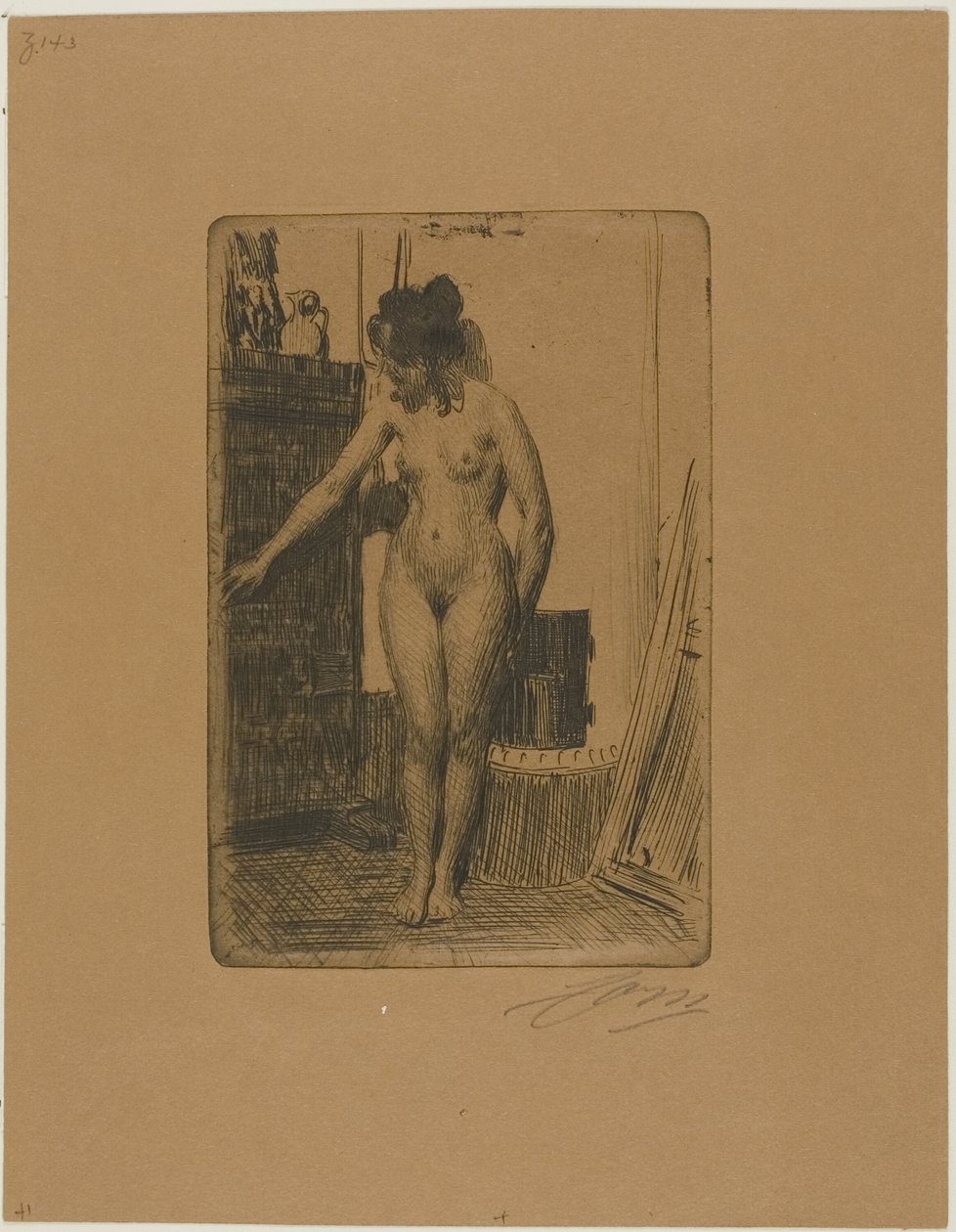 Before the Stove by Anders Leonard Zorn