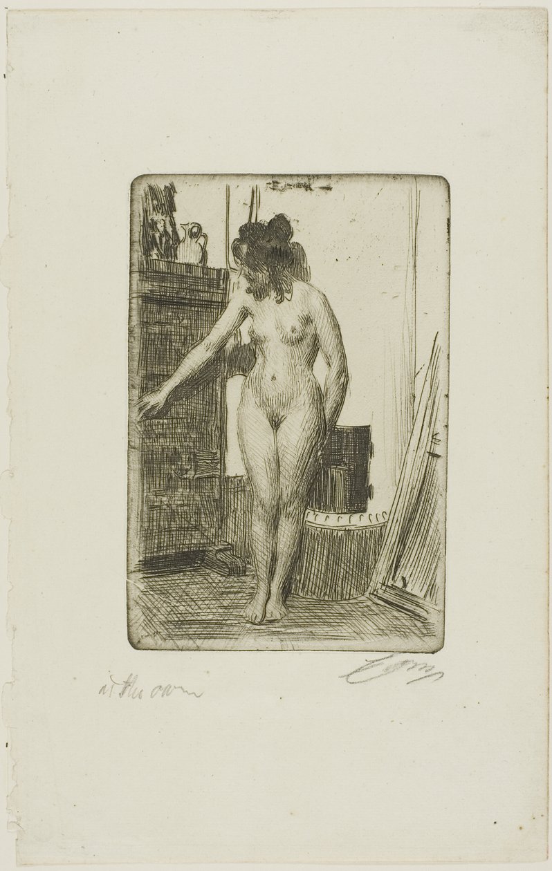 Before the Stove by Anders Leonard Zorn