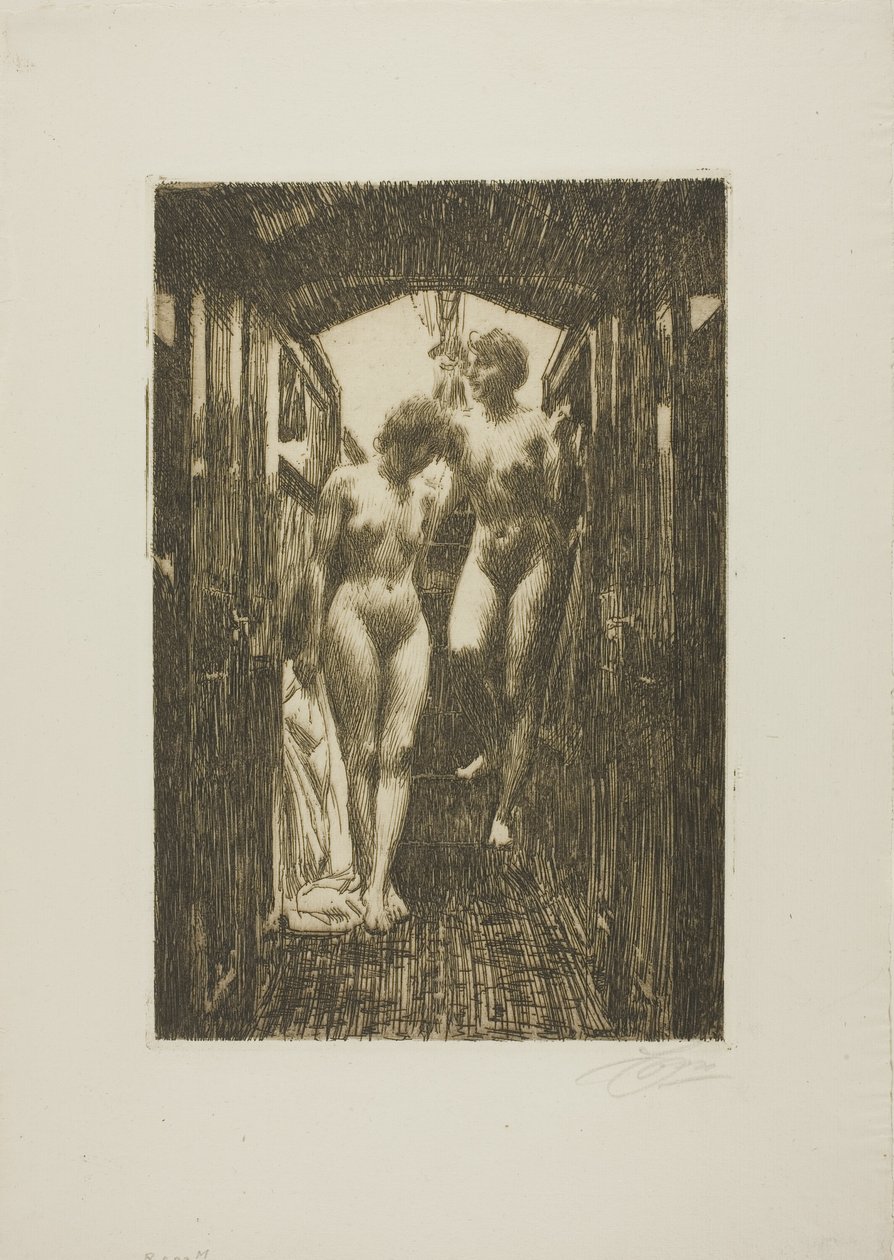 Cabin by Anders Leonard Zorn
