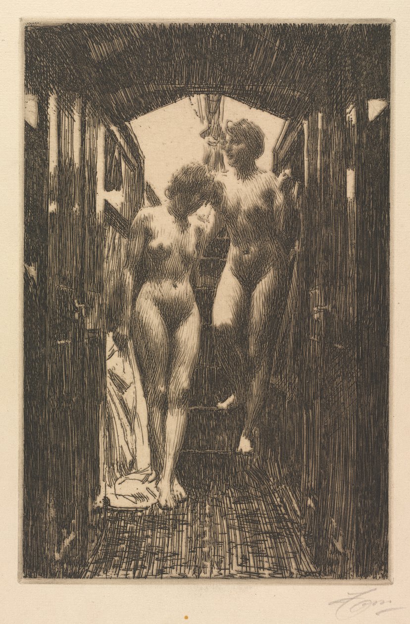 Cabin by Anders Leonard Zorn