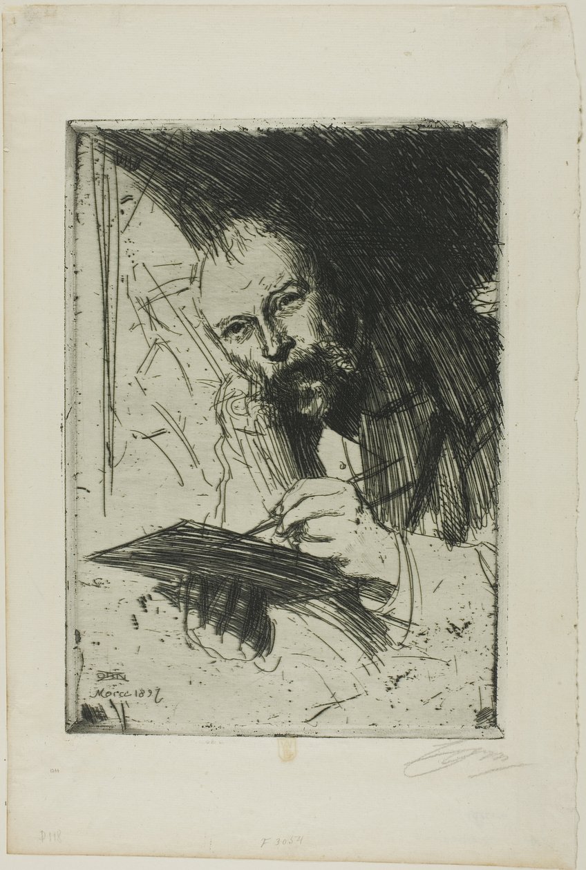 Carl Larsson by Anders Leonard Zorn