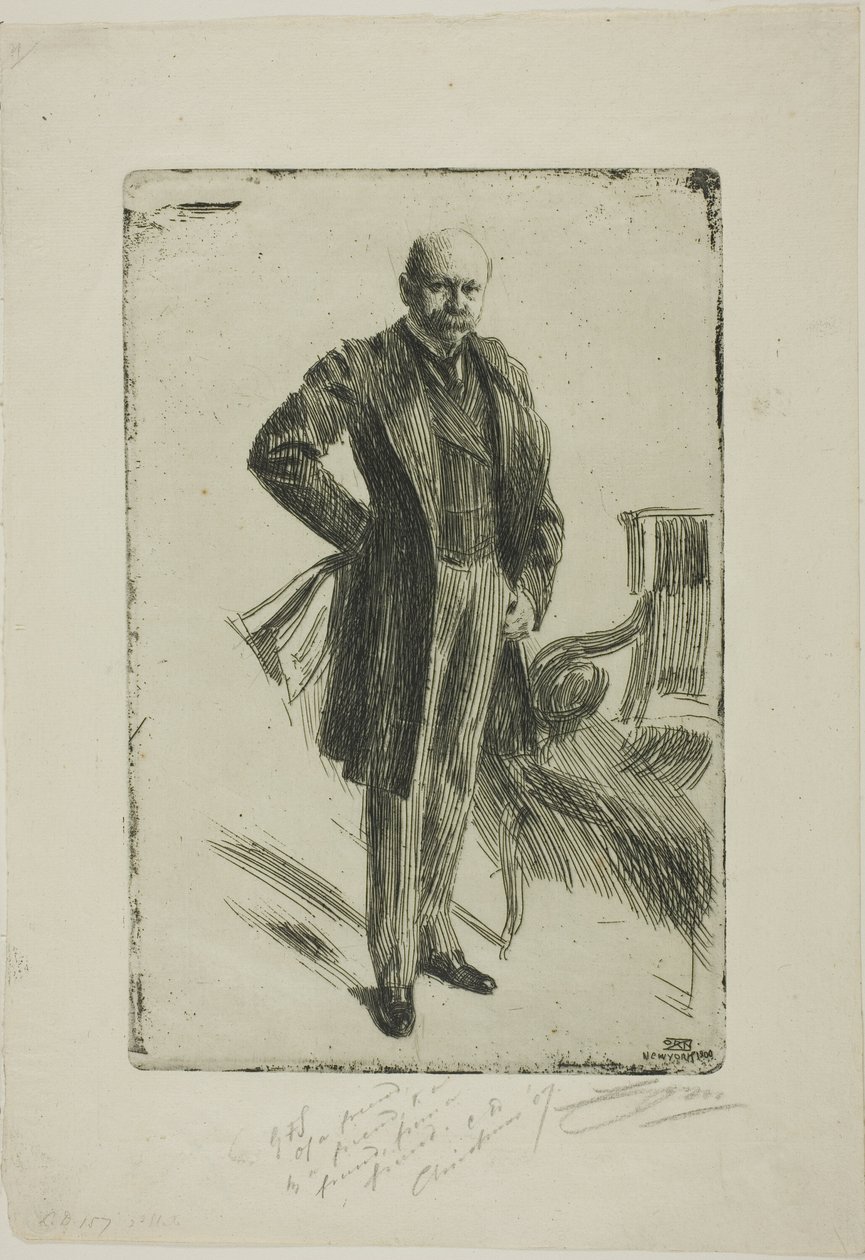 Colonel Lamont I (Whole length) by Anders Leonard Zorn